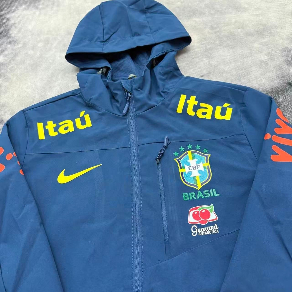 Veste Brésil Bleue
