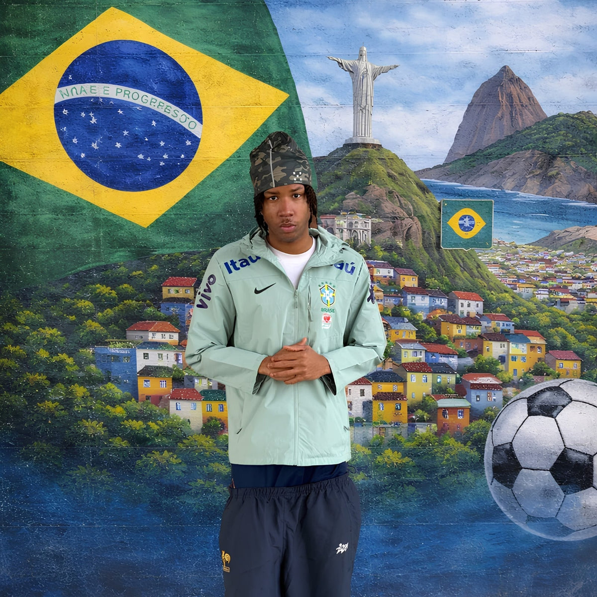 Veste Brésil Verte
